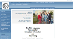 Desktop Screenshot of nelta.org